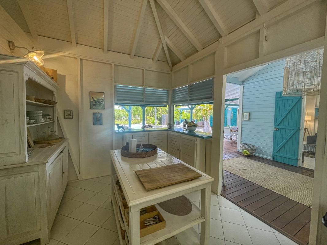 21.Location villa piscine Saint François Guadeloupe_Cuisine